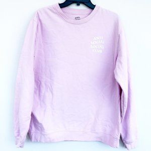 Pink ANTI SOCIAL SOCIAL CLUB crewneck